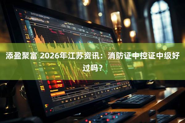 添盈聚富 2026年江苏资讯：消防证中控证中级好过吗？